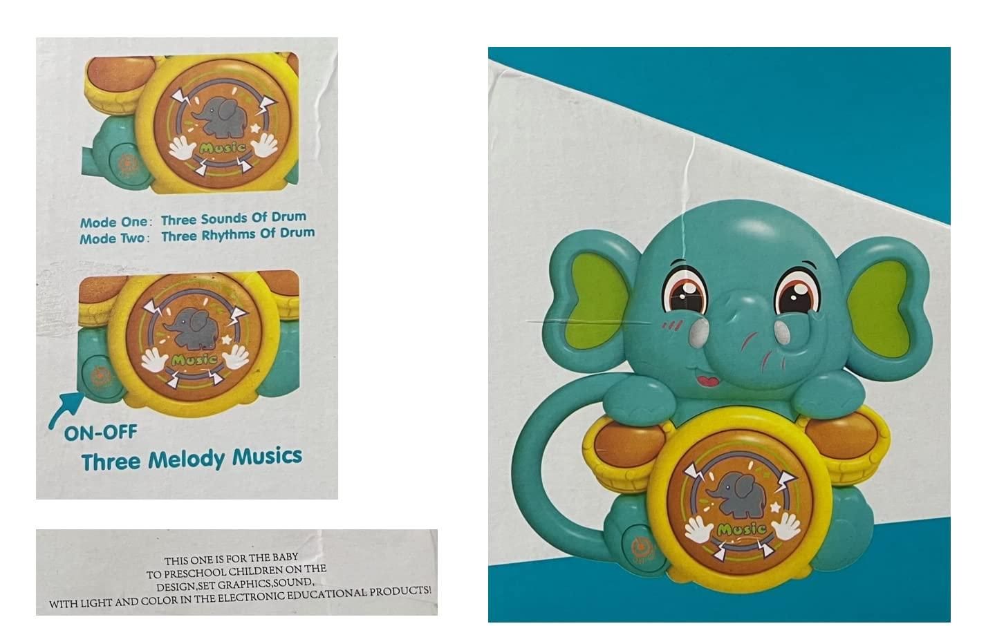 Elephant Musical Instrument Drum Toy for Kids