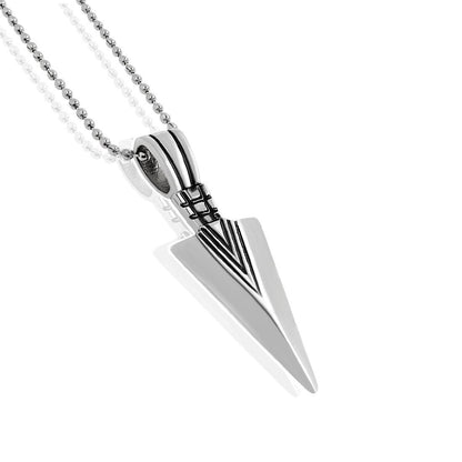 Saizen Arrow Silver Locket Pendant