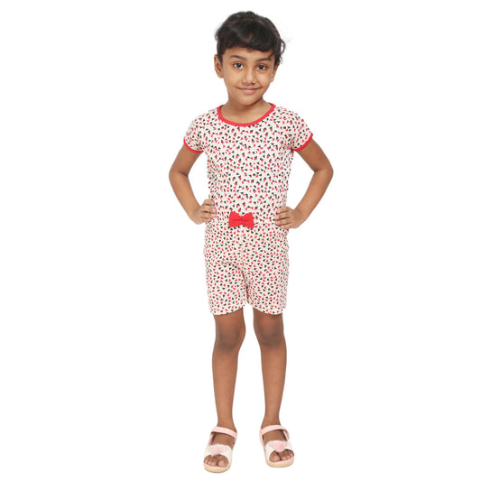 Kids Printed Jumpsuit